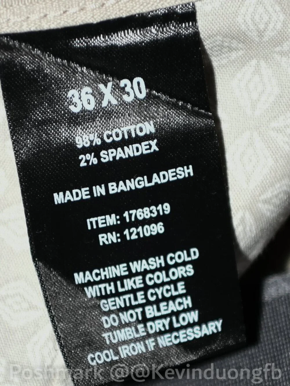 sizze 36x30 Brown English Laundry Men's 5- Pocket Pants Straight Fit Pant